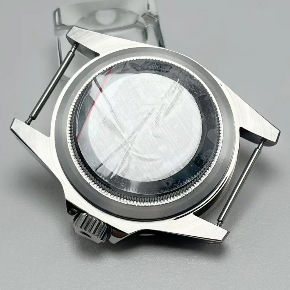 ساعة كاجوال للرجال، ميكانيكية أوتوماتيكية، قرص معقم 39.5 ملم، كريستال أكريليك، هيكل من الفولاذ المقاوم للصدأ، سوار متوهج