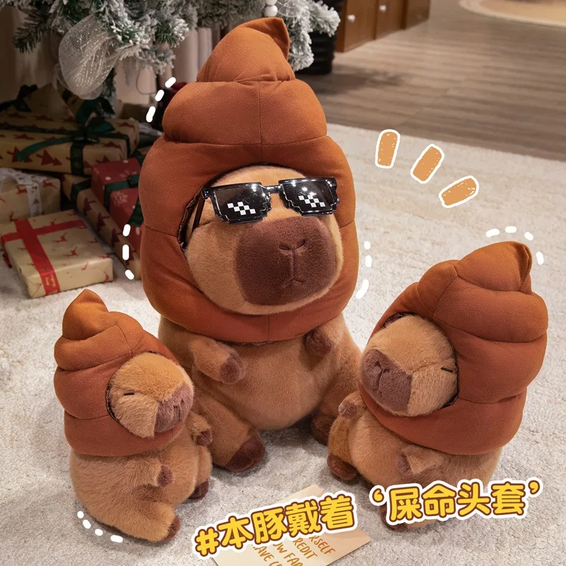 Capibara Doll Plush Toys Hug Pillows Office Sofa Room Car Decoration Toys Doll Desktop Hug Plush Toy Souvenir Gifts