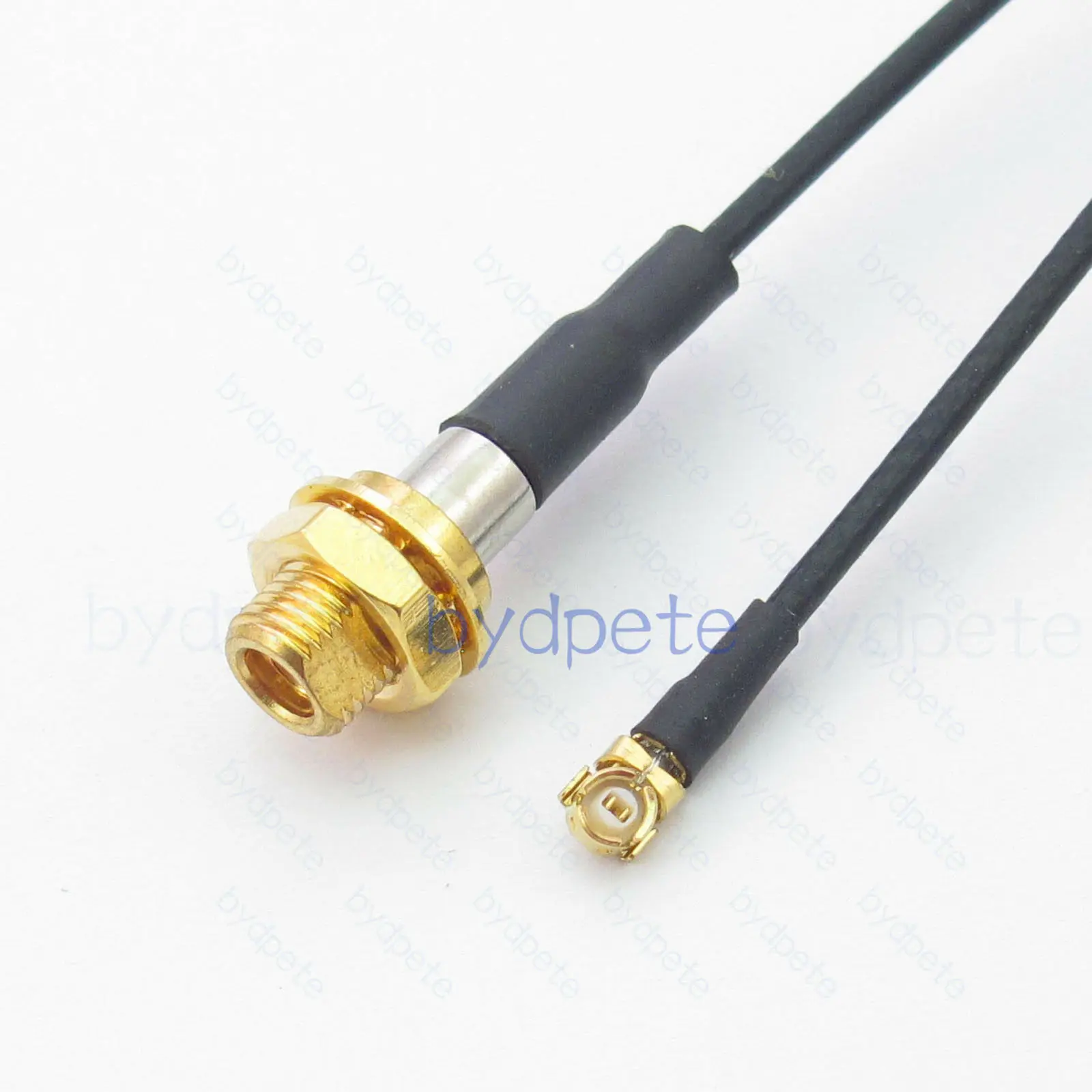 MMCX Female Bulkhead to IPX U.FL UFL Plug Female RF137 1.37mm Pigtail Coaxial Cable Koaxial Coax Kable RF 50ohm FPV