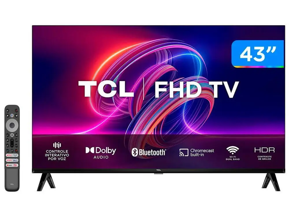 Smart TV 43 ”Full HD LED TCL 43S5400A Android