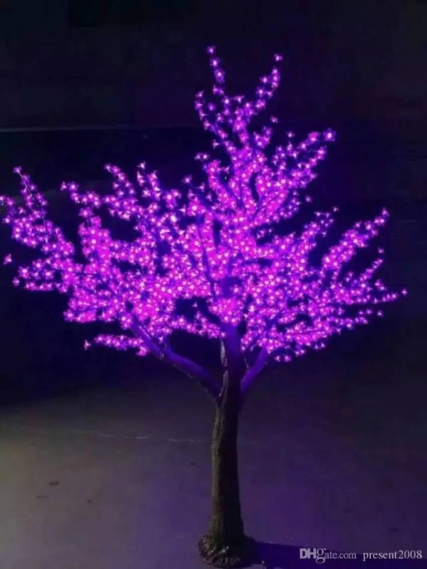 

LED Cherry Blossom Tree Wedding Garden Holiday Light square Decor Outdoor Indoor led tree lights waterproof H:2m party favors