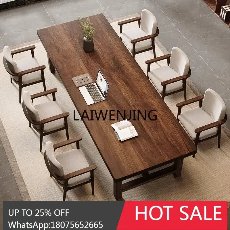 

goes to the living room, large long desk, high-end South American walnut large board table, workbench