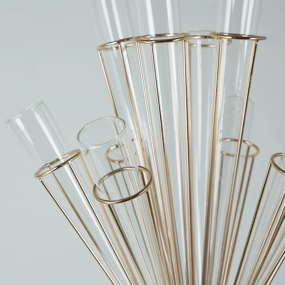 10 PCS Flower Rack 35 Inches Glass Wedding Road Lead Weddings Table Centerpiece Event Party Decoration