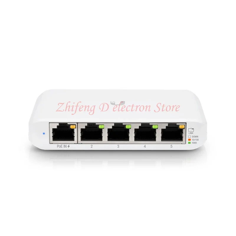 UBNT UniFi USW-Flex-Mini/ Flex Gigabit 5-port managed switch Type-C power supply, does not support POE output