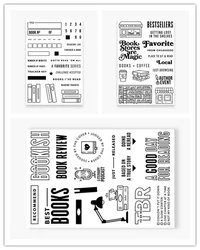 2023 News  book stamp Clear Stamps for Scrapbooking Transparent Silicone Rubber DIY Photo Album Decor 320