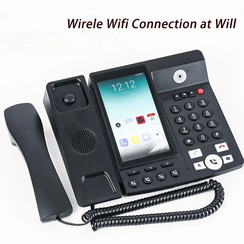 ZT9500 4G Android Smart Wireless Landline Phone, SIM Card Insertable Desktop Fixed Telephone for Office Use