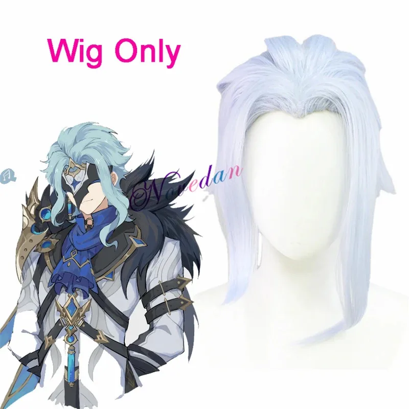 2025 11 Доктор Fatui Косплей Dottore Парик Обувь Сапоги Серьги Маска Хэллоуин Вечеринка Аниме Игровой Костюм Аксессуары