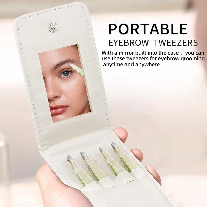 pincas-para-sobrancelhas-ombre-verde-4-unidades-com-bolsa-de-armazenamento-em-pu-beleza-diaria-para-homens-e-mulheres-ferramenta-simples-de-maquiagem-cabo-em-arco-antiderrapante