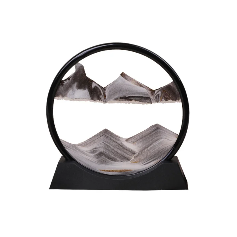 

Creative ornament 3D quicksand painting ornament housewarming gift wine cabinet bedroom small ornament