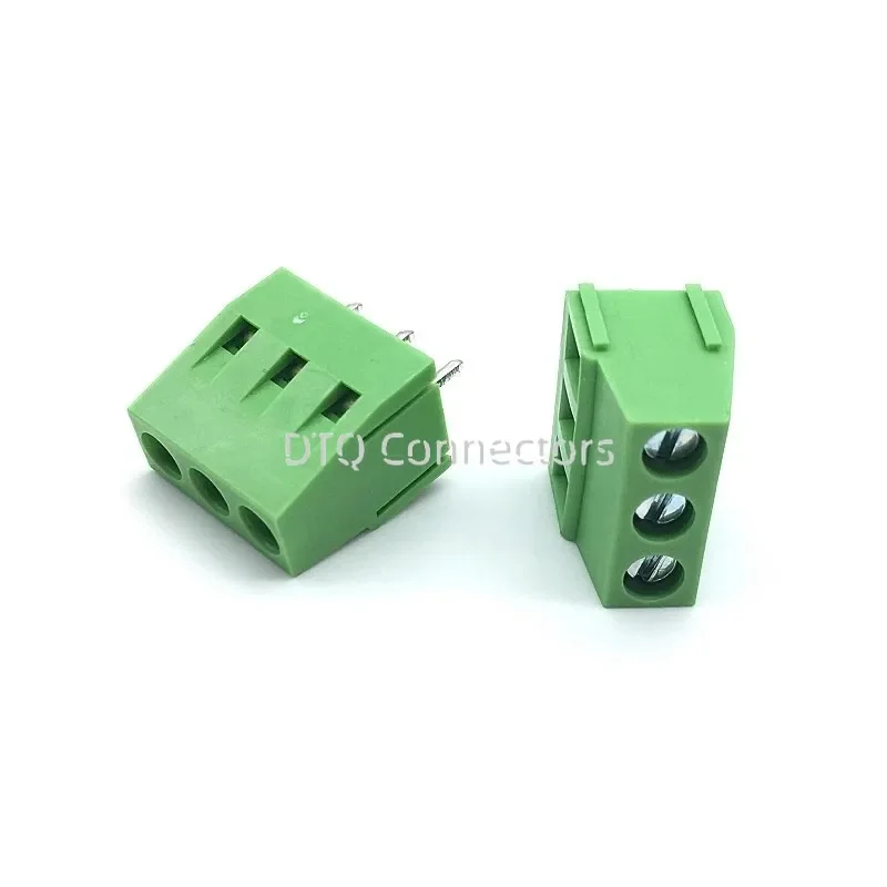 10pcs KF128 2.54mm PCB Mini Screw Terminal Blocks KF128-2.54 2P 3P 4P 5P 6P 7P 8P 9P 10P 12P 16P  Connector for Wires Terminal