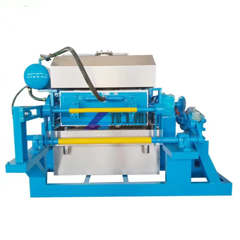 China Hot Press Machine Egg Tray Plastic Egg Tray Making Machine Semi-automatic Egg Tray Machine for Sale