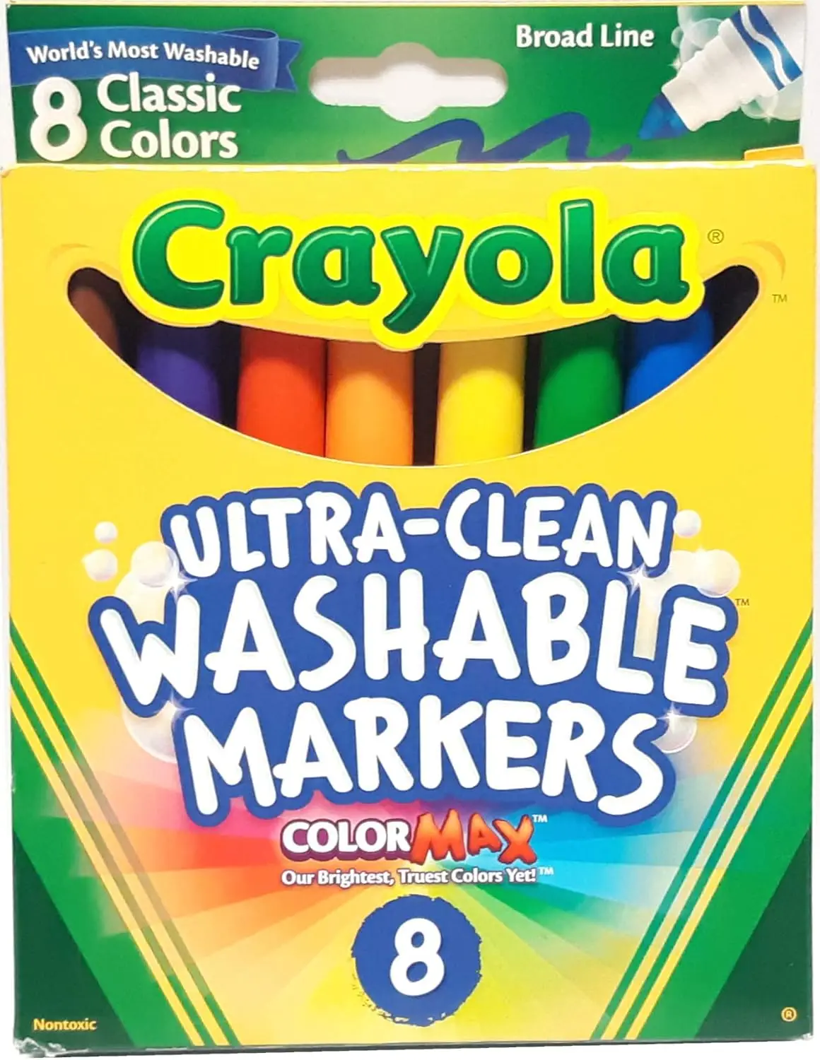 

MARKER CLASSIC WASHABLE Art Markers Set 36 Colors Dual Tip Pens for Kids Adults