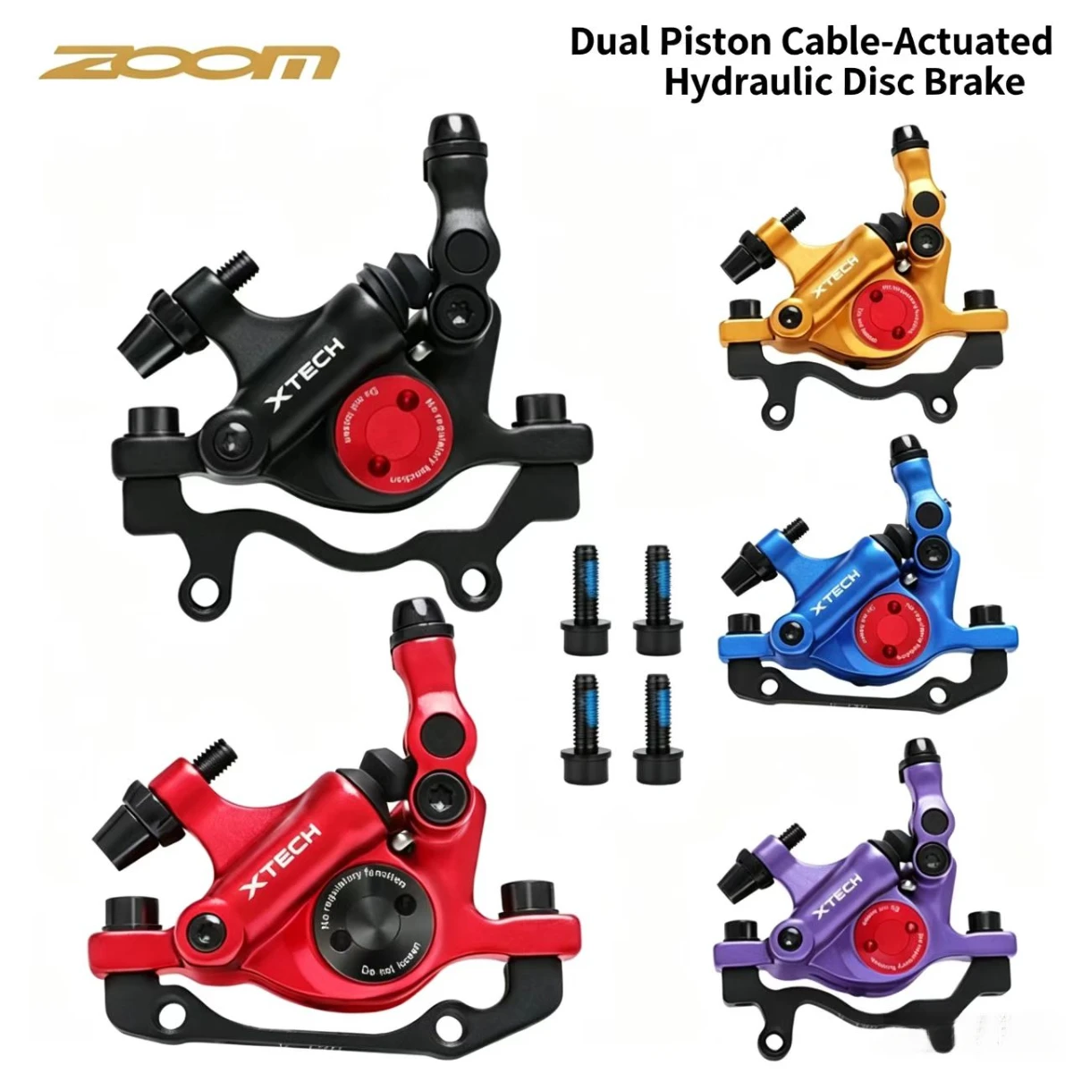 hb100-hydraulic-disc-brake-caliper-set-compatible-with-120-140-160-180mm-rotors-mtb-road-bike-front-rear-upgrade-braking-system