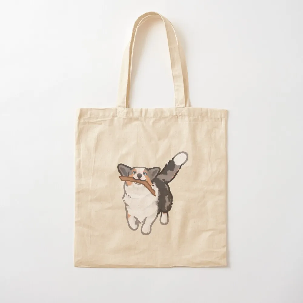 Cardigan Corgi Tote Bag eco pack free delivery bags bags woman 2026