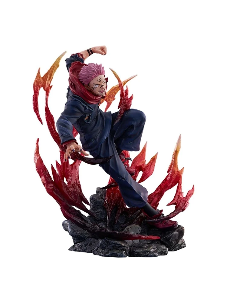 Heiße Anime Jujutsu Kaisen 17cm Ryomen Sukuna Statue Actionfigur Modellpuppe Dekoration Sammlerstücke Geschenke