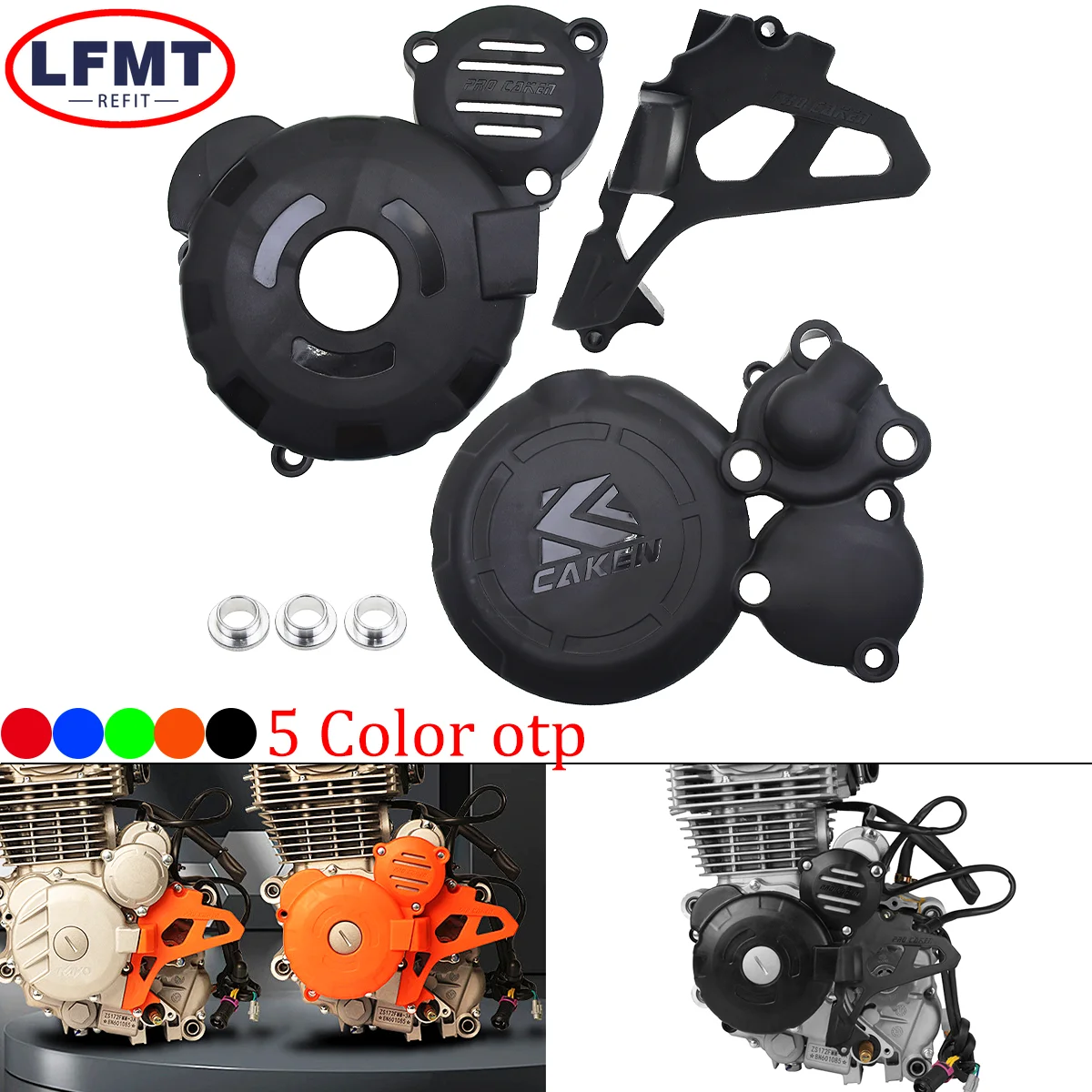 

Motorcycle Engine Clutch Protector Ignition Guard Cover Sprocket Guards Cover For Zongshen ZONSEN CBS300 KEWS K16 Zuumav K7