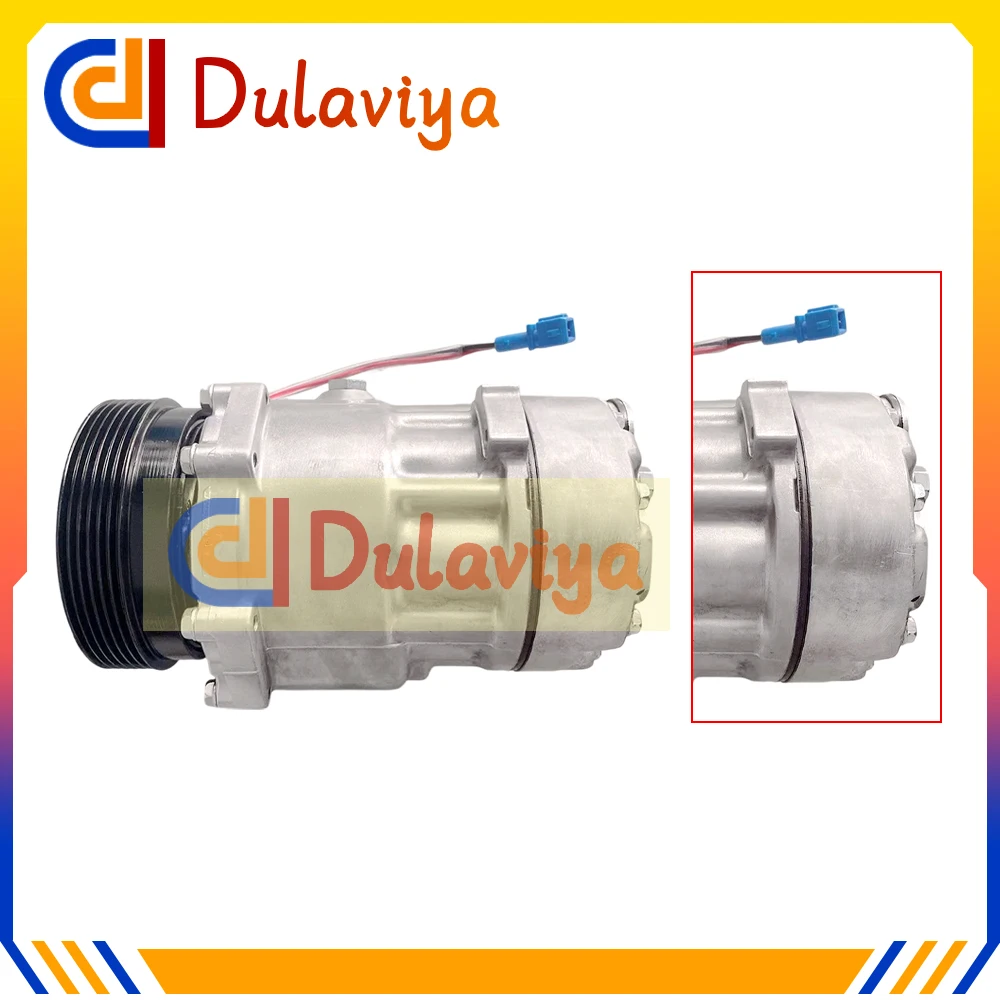

SD7V16 New AC Compressor For Volkswagen Golf 1994-1997 1998 Jetta 1993-1998 1H0820803D 1H0820803DX Air Conditioning System
