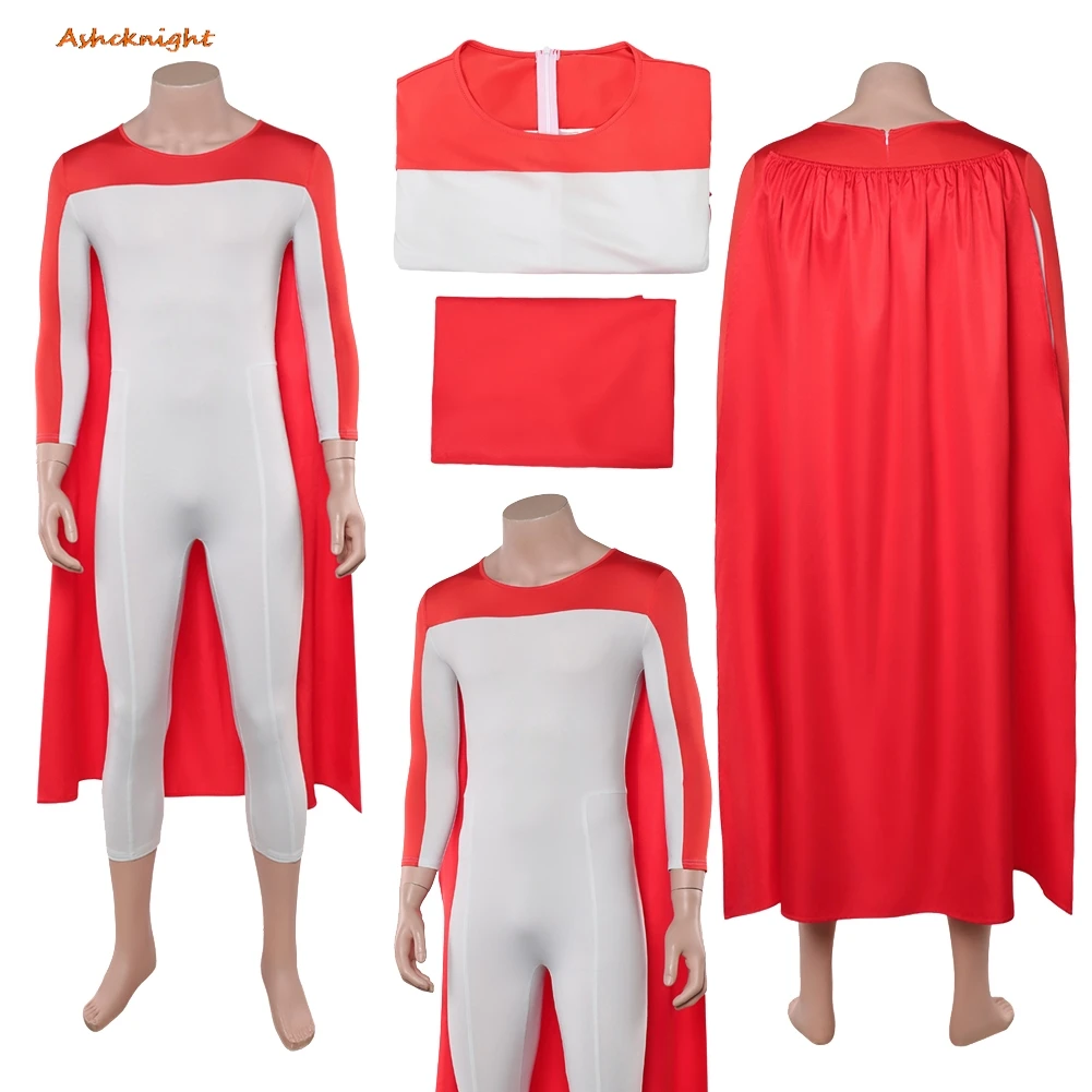 

Cartoon Invincible Cosplay Thragg Jumpsuit Cloak Clothes Halloween Costume Carnival Outfit Suits Party Disguise Male Roleplay