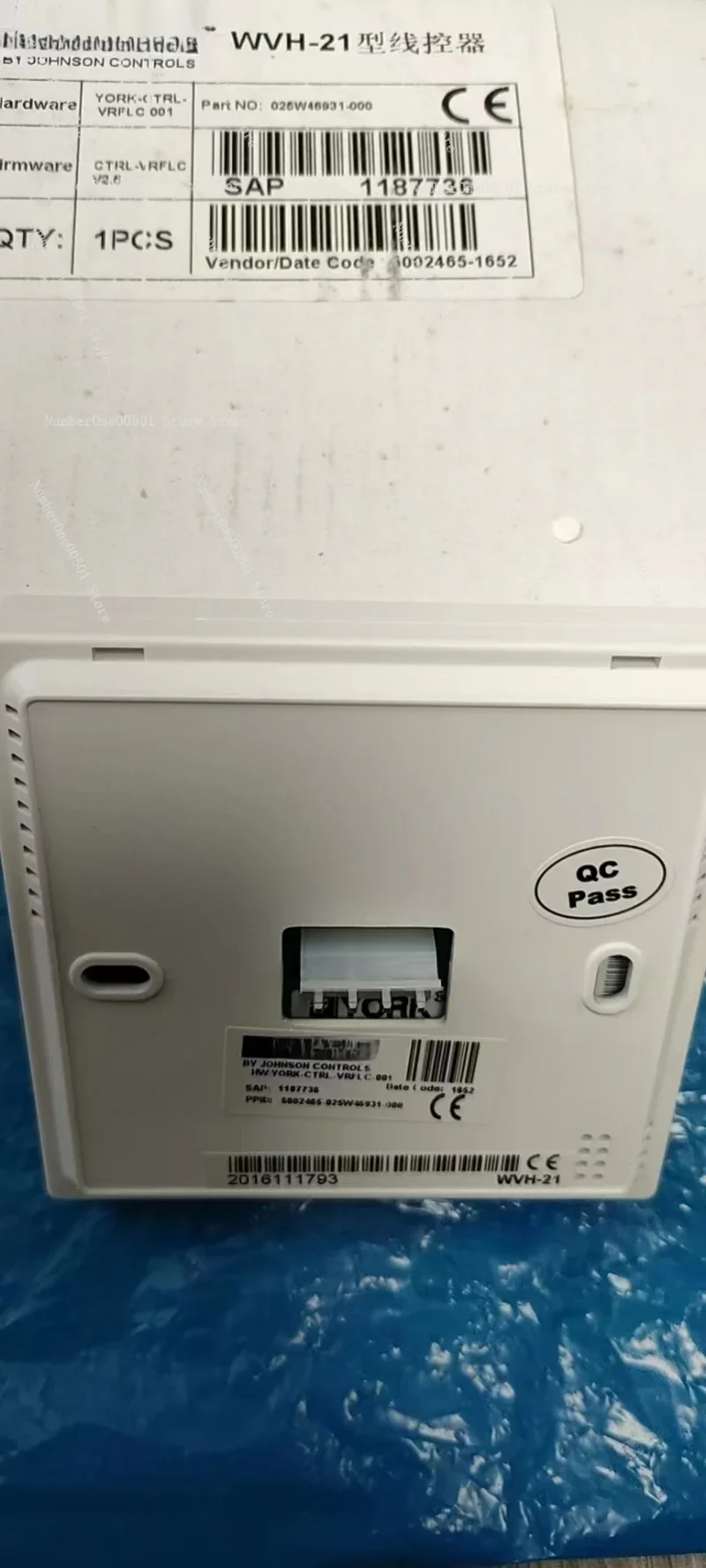 Applicable to York York Central Air Conditioning Multi-Split Air Conditioner Button Controller WVH-21 1187736 Mannual