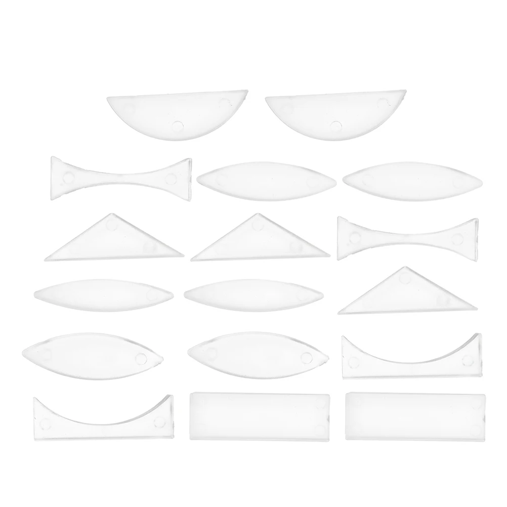 

2 Sets Optical Lens Concave Cube Color Prism Light for Science Experiments Laboratory Lenses 8 Piece Scientific