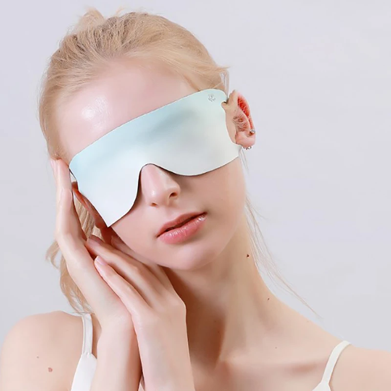 Comfortable Sleep Blackout Eye Mask Travel Eyepatch Thin Soft Eyeshade Nap Goggles Soild Color Washable Eye Protection Blindfold