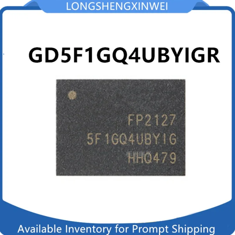 1PCS New GD5F1GQ4UBYIGR Original Package WSON-8 NAND LCD Memory Chip in Stock