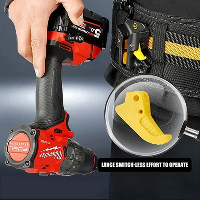 GODKIN Get Organized with Portable Power Tool Storage Hooks and Quick Release Drill Holders