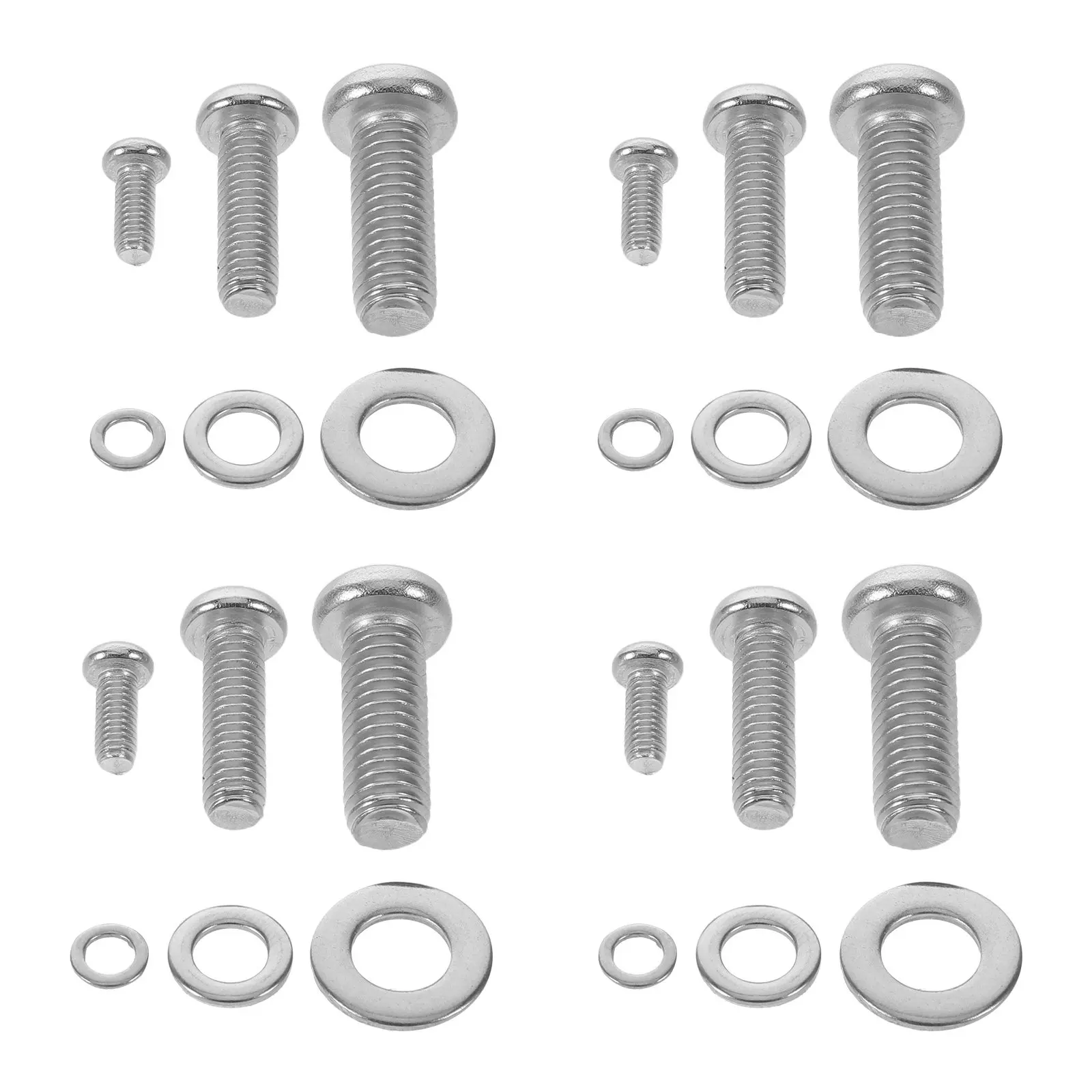 12 Pcs Monitor Bracket Screws Accessories Kit Computer for Mount Screen Mounting Panel Stand