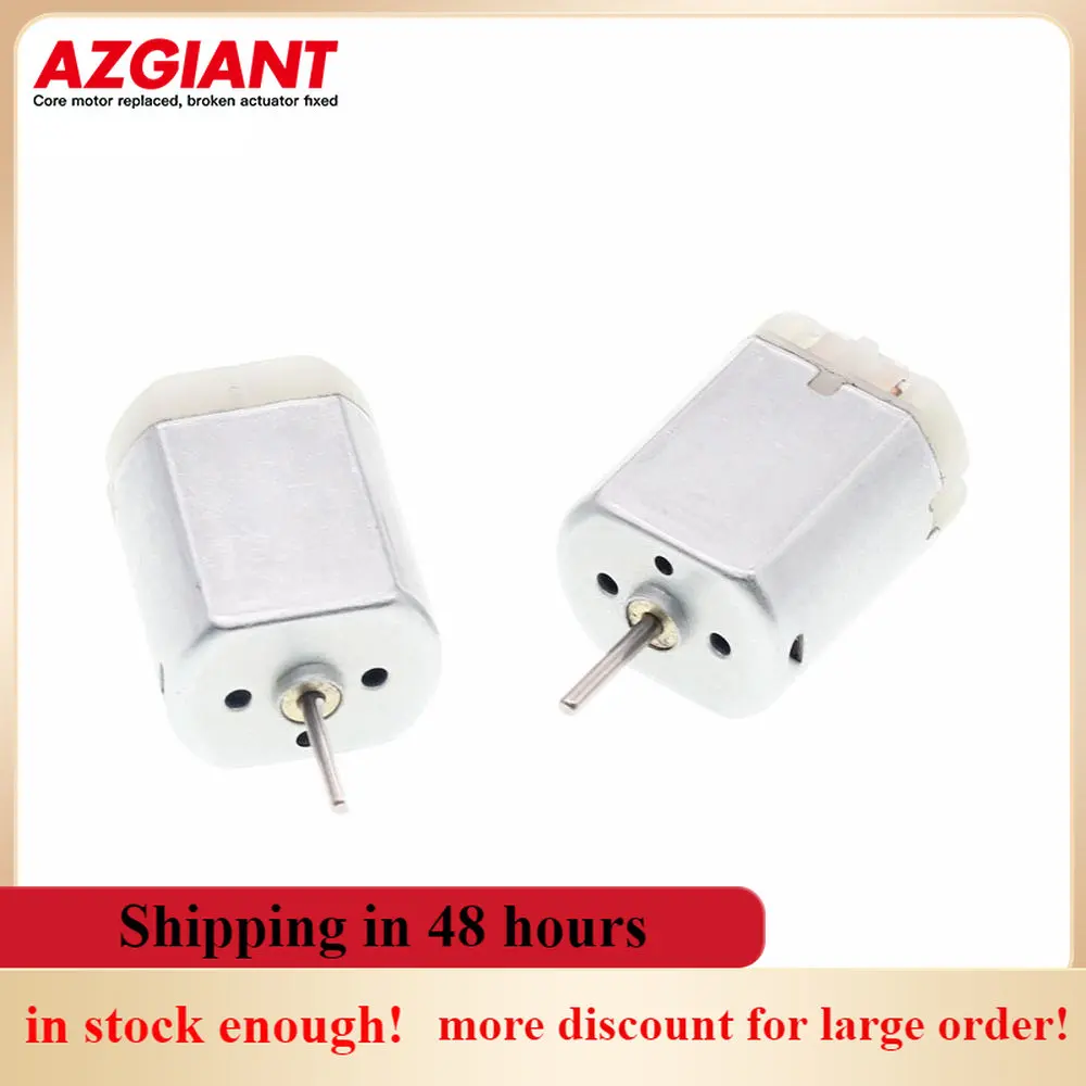 2pcs D Cut 12V DC Automatic Car Door Lock Motor 14600RPM 280 WFC 280PT 22122 Carbon Brush (no PTC) for Mitsubishi Lancer 9