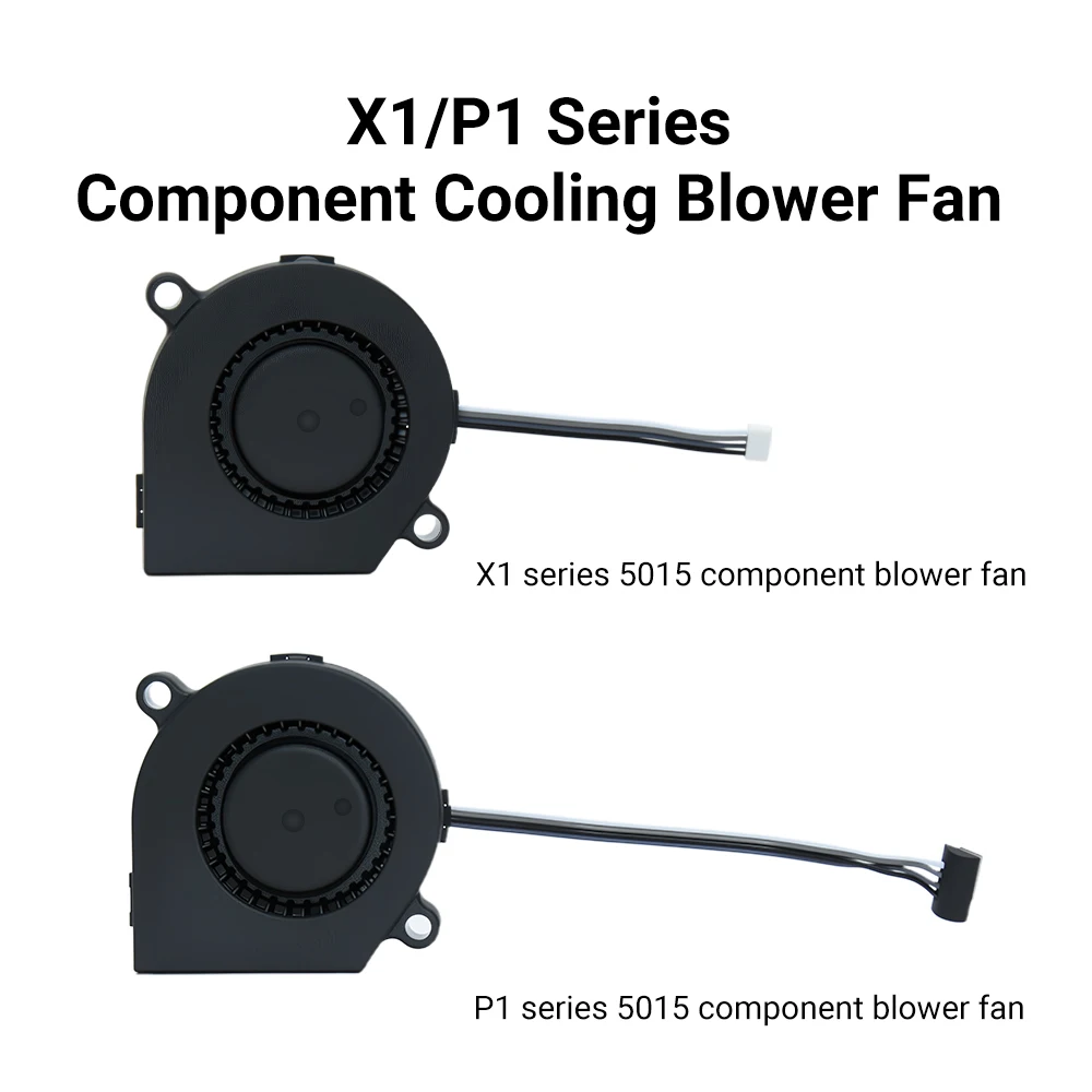 

Bamboo 5015 Blower Cooling Fan for Bamboo lab X1 X1C P1P P1S 24V High Speed Powerful Wind Low Noise Replacement Cooling Fan