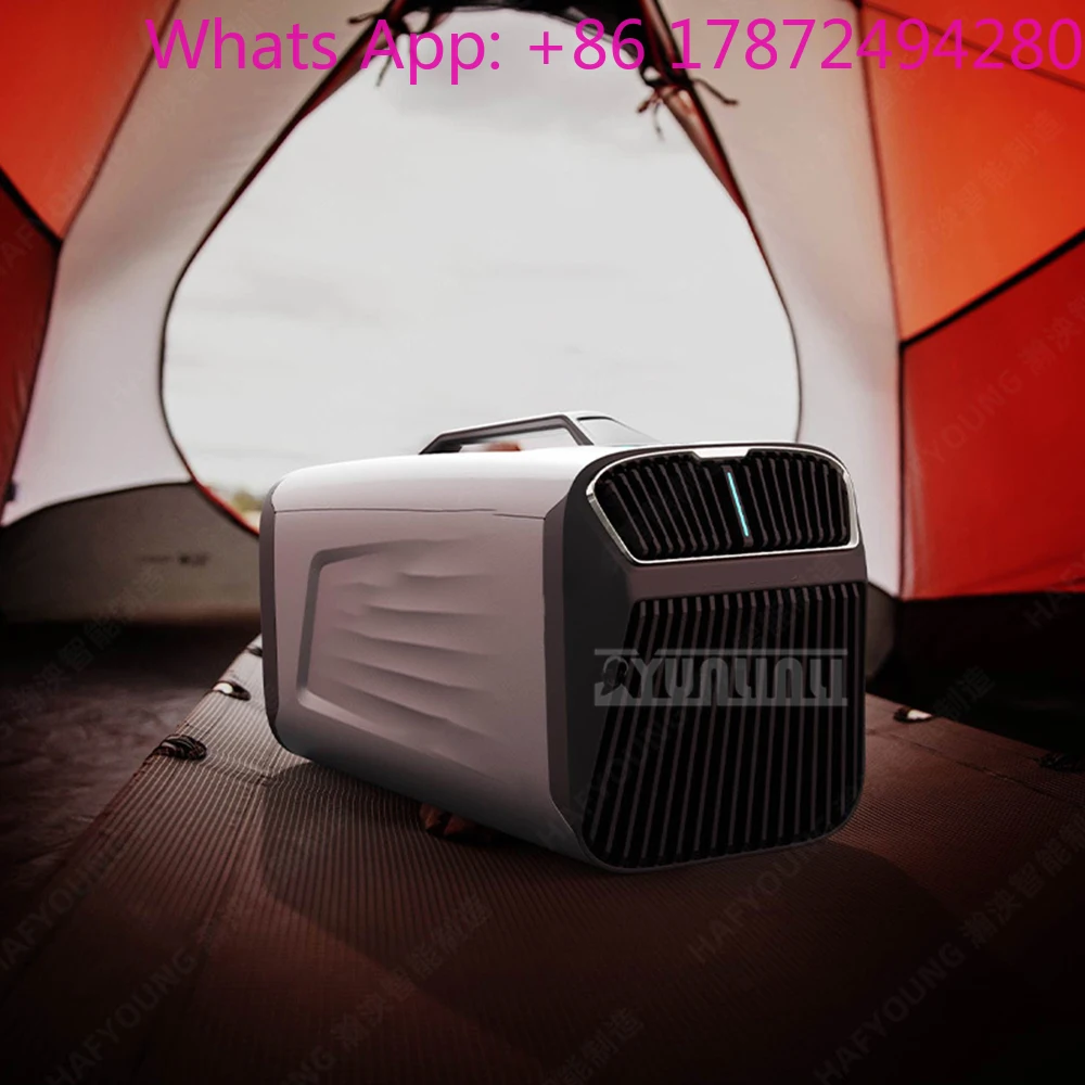 Aire Acondicionado Pequeño Portátil, Enfriador para Acampar al Aire Libre, Climatizador para Habitaciones, Klimalar