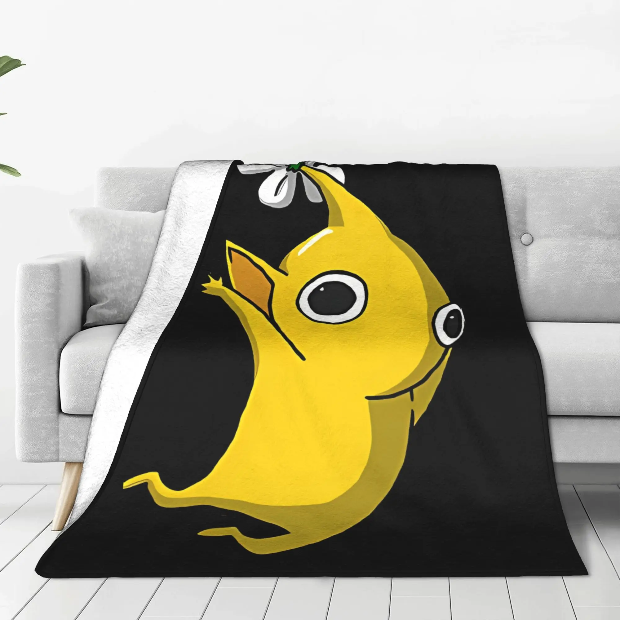 1PC Home Cute Room Decor Too Toxic For You Blanket Throw Blanket Pikmin Novelty Warm Blanket All Season