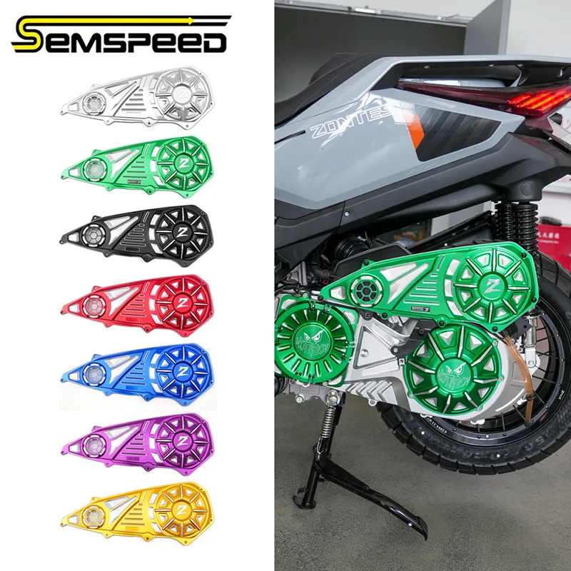 

SEMSPEED CNC Aluminum Motorcycle Air Cleaner Cover For Zones 368G 368D 368K 368E 2024-2026 Motorcycle Parts