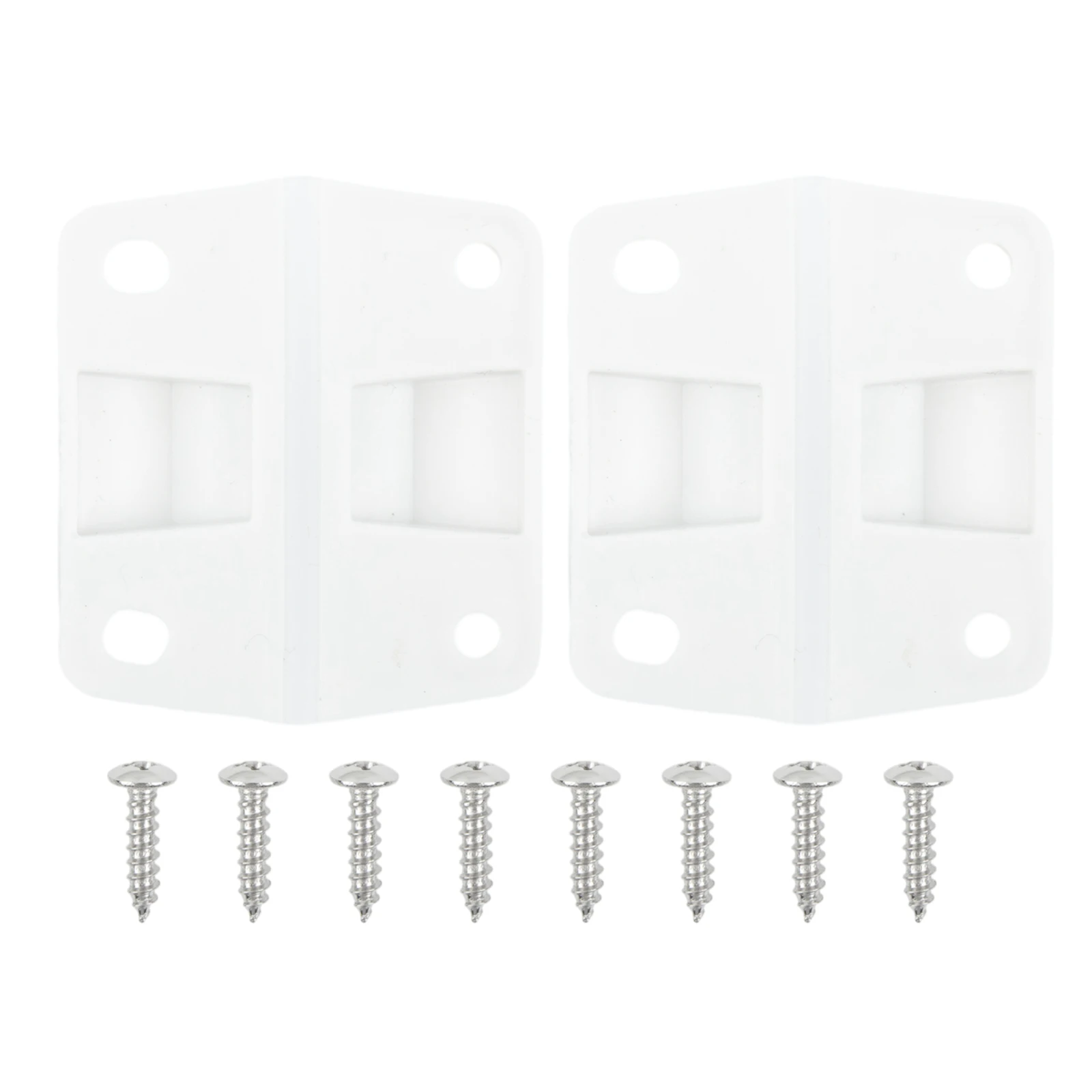 Screws Hinge Hinge Parts 3.2cm Hole Distance 4x16mm Screw Plastic Material White Color For Cooler Models 5254D 5255D