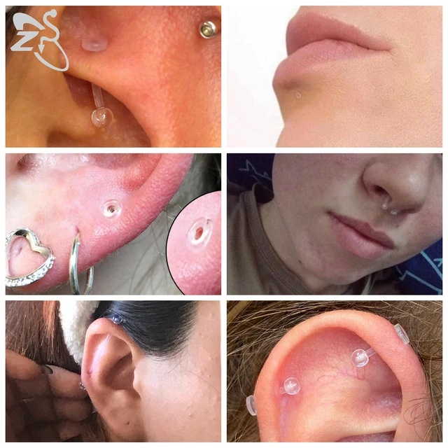 Body piercing retainers store