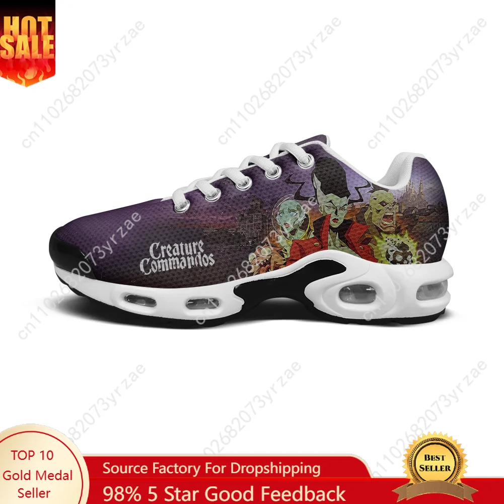 

Creature Commandos Lightweight Sports Shoe Tailor-Made Air Cushion Sneakers Mens Womens Teenager Couple Print Custom Made Shoes