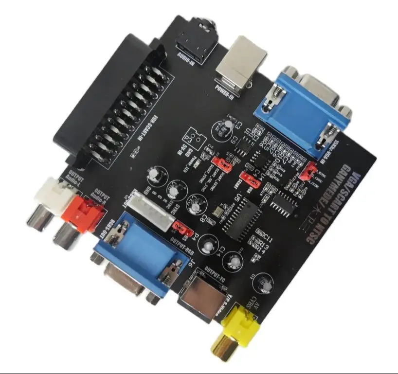 

ПК к NTSC S-видео RGBS Низкое разрешение VGS выход RGBS RGB усиление видео преобразователь сигнала