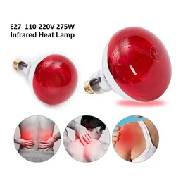150W 275W Infrared Light Therapy Red Bulb Massage for Body Neck Ache Arthritis Muscle Hyperthermia Lamp Body Joint Pain Relief