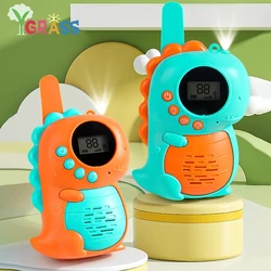 Walkie Talkie 2PCS Electronic Toys Children's Gadgets Radio Phone 3km Range Professional Toki For Kids Birthday Gifts Boys Girls