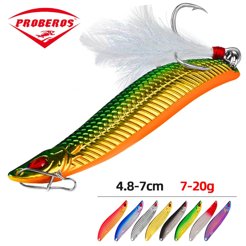 1 pçs spinner colher de metal iscas 7g 10g 15g 20g sanguessuga pena agudos gancho isca artificial para baixo truta pesca equipamento