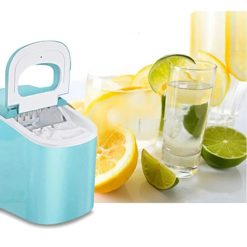 

Electric Automatic Ice Maker, Commercial Or Household Portable Small Ice Cube Forming Machine