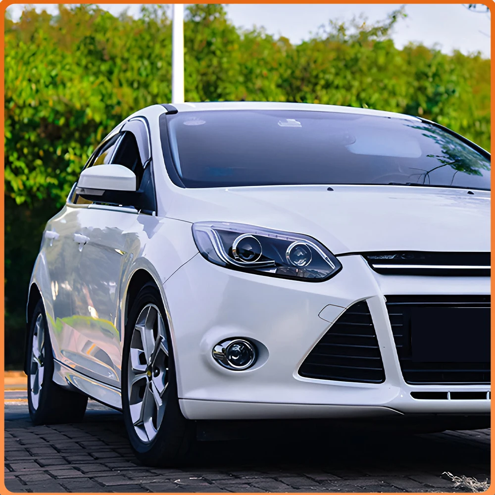 Faros Delanteros LED de Alta Calidad para Ford Focus 2012-2014, Ensamblaje de Lentes de Proyector, Accesorios para Faros de Auto, Plug and Play