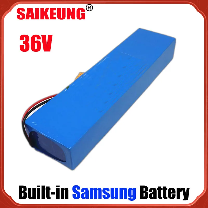Batería de litio para bicicleta eléctrica samsung, pila de 36 v, 13Ah, 14Ah, 36 v, 10Ah, akku fahrrad, 15Ah, 30Ah, fiets accu, 36 v, 20Ah