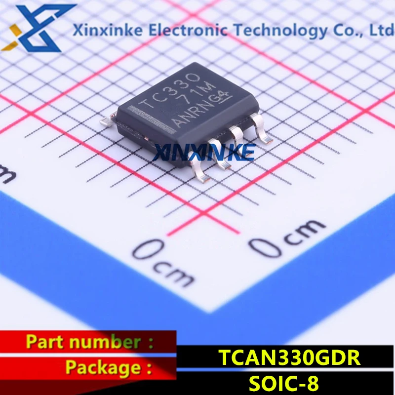 

TCAN330GDR TC330 SOIC-8 CAN Interface IC 3.3-V CAN Transceivers With CAN FD (Flexible Data Rate) Brand New Original