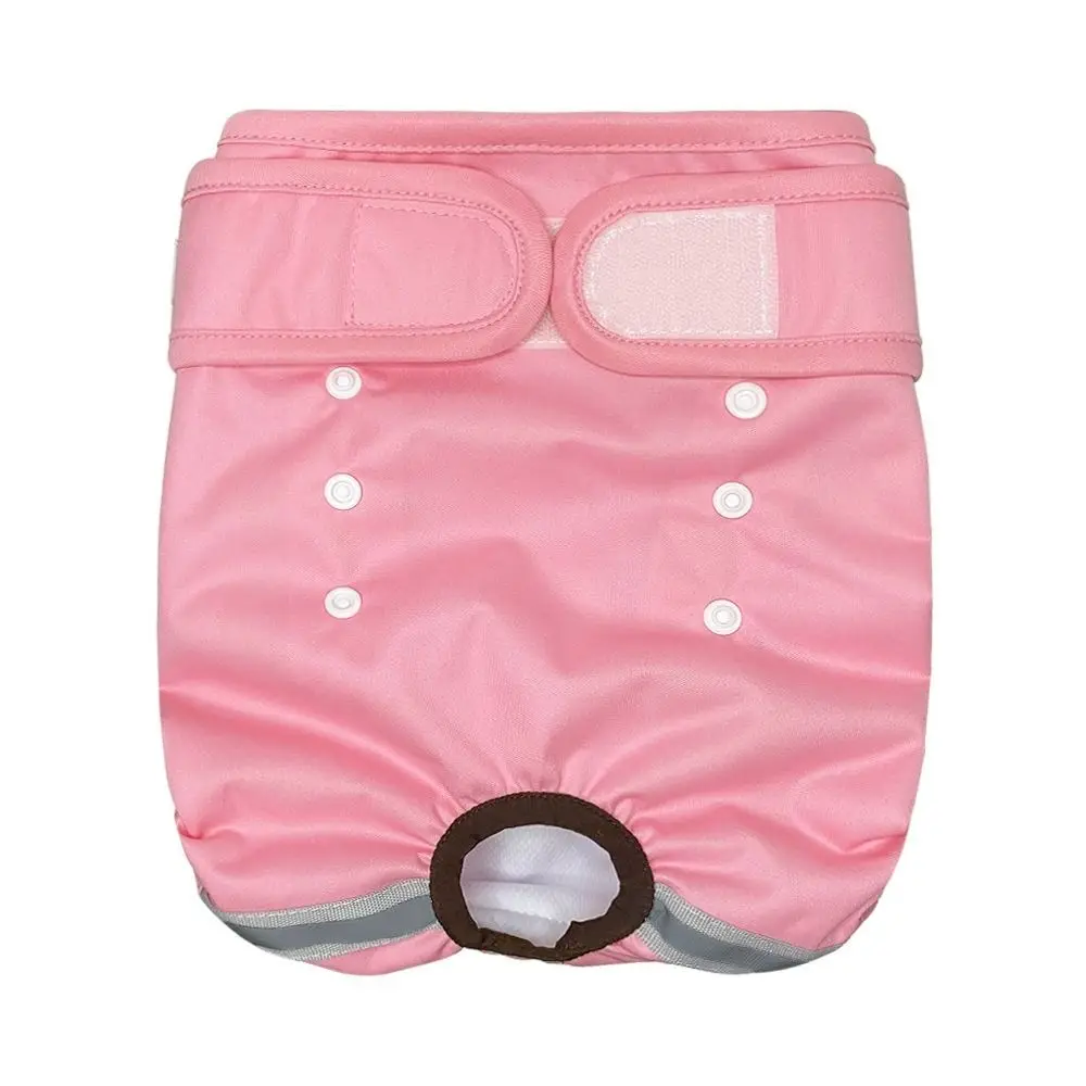 

Breathable Dog Physiological Pants Adjustable Leakproof Pets Panties Diapers Highly Absorbent Snaps Belly Pet Dog Underwear