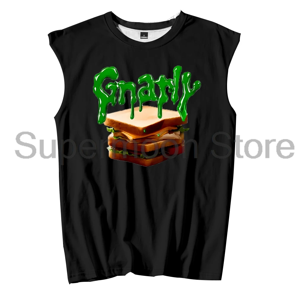 Kpop Katseye Gnarly Tank Tops 2025 Beautiful Chaos Tour Unisex Sleeveless Vest Men Women Outdoor Streetwear Tops