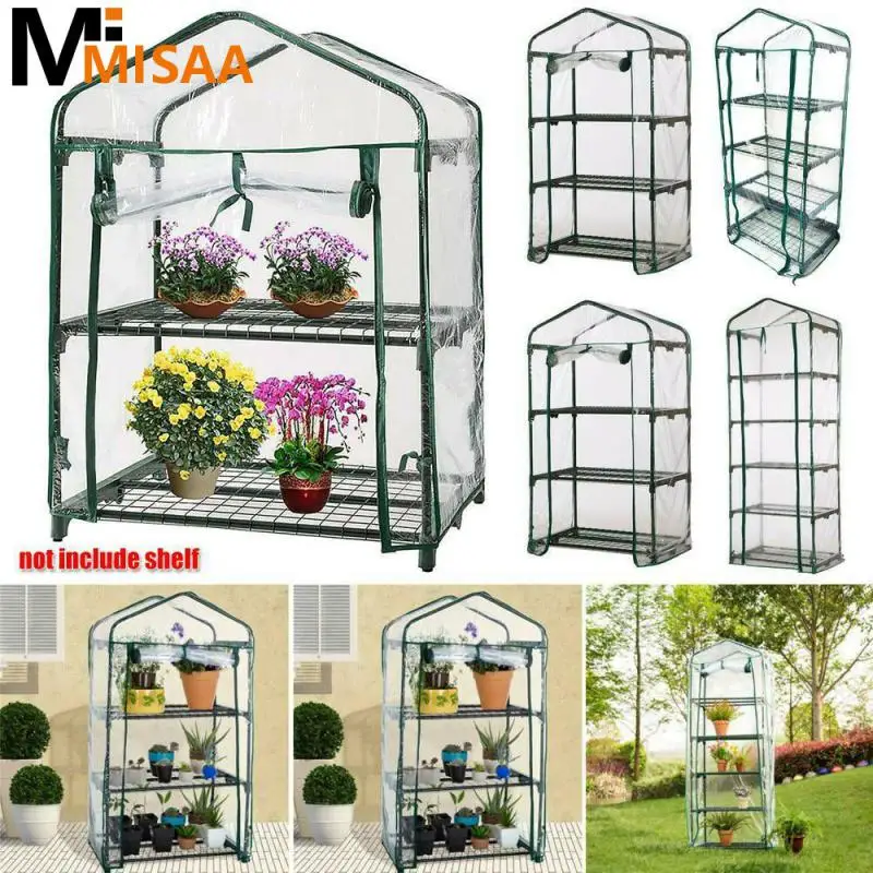 Small Greenhouse 2-5 Tier For Garden Gardening Flowerpot Tent Plant Greenhouse Flower House Plant Grow Plant Grow Bags Warm