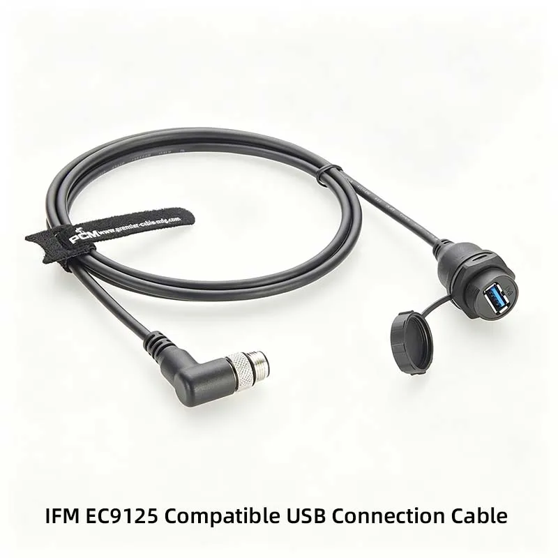cable-de-connexion-usb-compatible-ifm-ec9125--cable-de-donnees-pour-la-programmation-et-la-debogage-d'equipements-industriels--controle-par-capteur