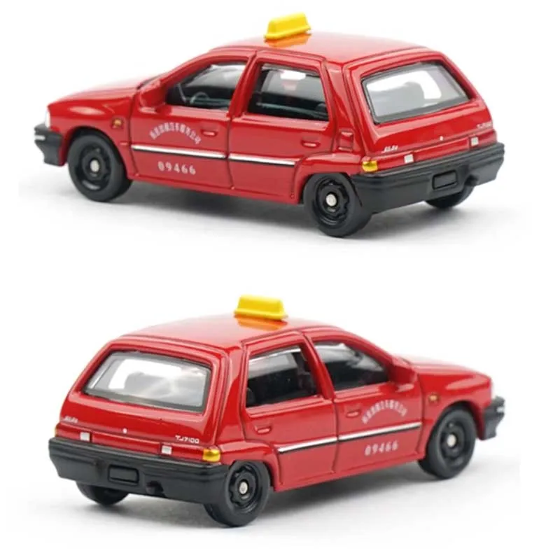 Xcartoys Modello giocattolo in lega Auto Taxi Veicolo ferroviario non elettrico da collezione in miniatura per giochi e regali di raccolta per bambini