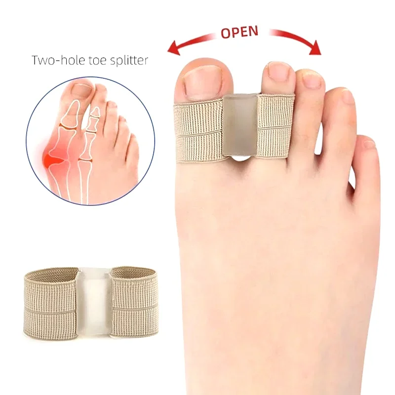 

1Pc Silicone Toe Spreader Foot Care Tool Separator Bunion Hallux Valgus Corrector Thumb Finger Correction Straightener